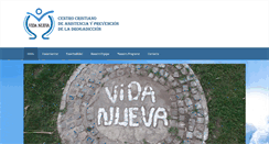 Desktop Screenshot of fundacionvidanueva.com.ar